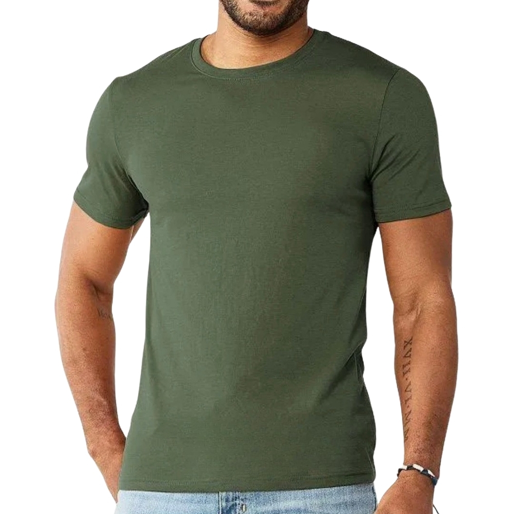 Sonoma Goods For Life Supersoft Crewneck T-shirt Forest Night Pine Green Size M